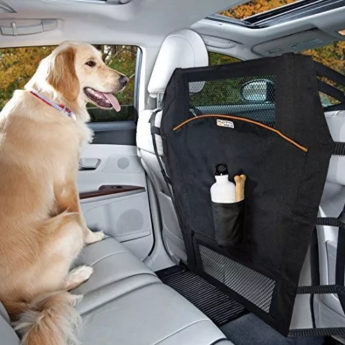 ERYTLLY Barreras de coche para perros, barrera para perros para SUV,  vehículos, divisores, barrera de perro para automóvil, alambre resistente