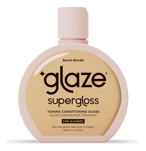 Glaze Brillo Semipermanente Para Cabello Rubio Medio A