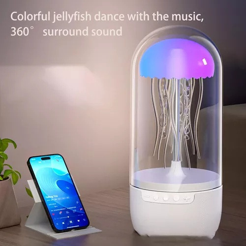 Para Altavoz Bluetooth Medusa Luz Colorida Audio Ritmo