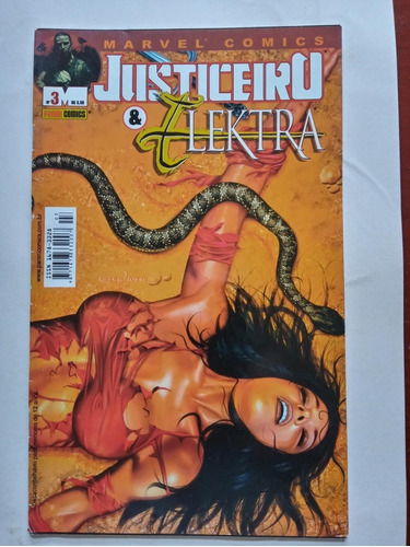 Justiceiro & Elektra Nº 3 - Panini - 2003