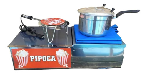 Pipoqueira Eletrica Profissional Ou Á Gás Inox Loja Fabrica