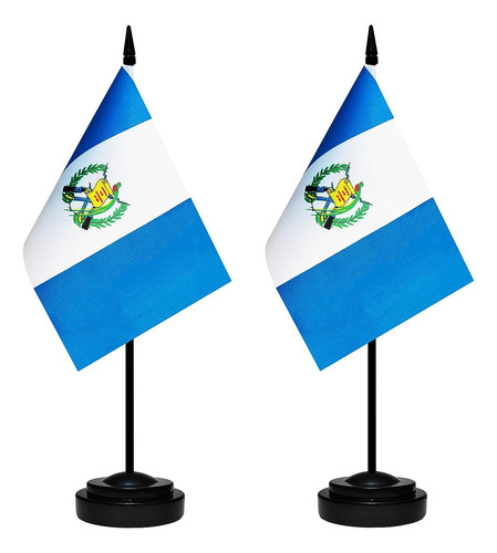 Conjunto De Bandeiras De Mesa Bclin De Países, Guatemala