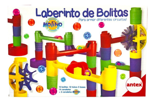 Laberinto De Bolitas Molino Piezas Especiales Original Antex