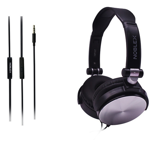 Imagen 2 de 3 de Auriculares Vincha Con Micrófono Noblex Hp107
