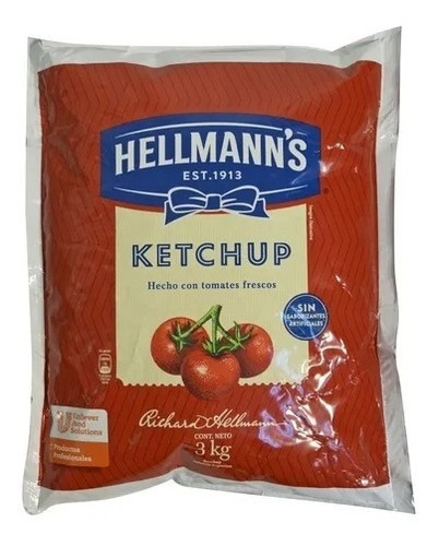 Imagen 1 de 3 de Ketchup Hellmann's X 3kg