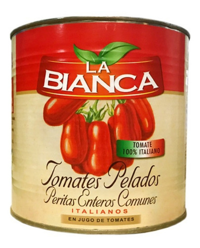 Lata De Tomate Italiano La Bianca  2500 Gr.