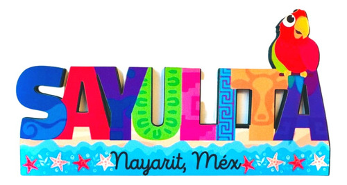 Sayulita Nayarit Iman Refrigerador Recuerdos Souvenir México