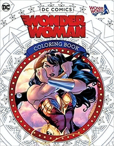 Dc Comics Wonder Woman Coloring Book, De Insight Ed. Editorial Insight Editions L.p