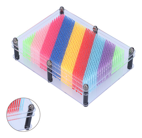 Placa De Plástico 3d Pin Art Toy, Clonación De Modelos Impre
