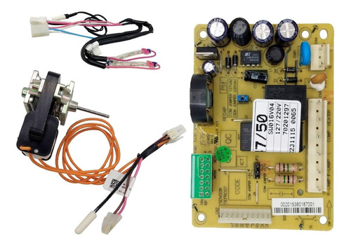 Kit Plaqueta Sensor Forzador Dw50x Heladera Electrolux