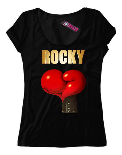 Remera Mujer Rocky Balboa Stallone 3 Dtg Premium