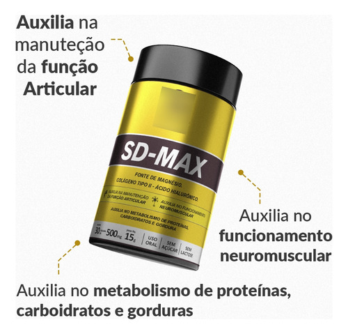 Ácido Hialurônico + Colágeno Tipo 2 C/ Magnésio Eleve Kit 3