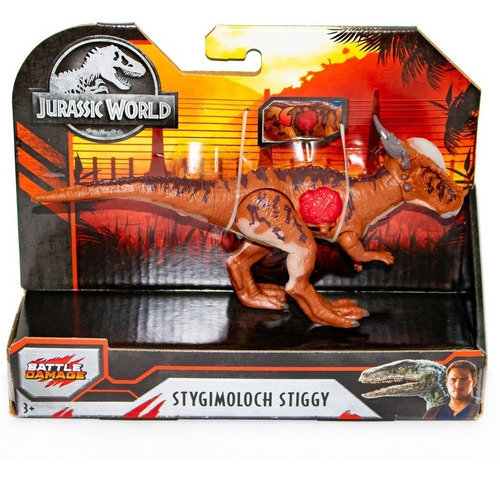 Dinosaurio Stygimoloch Stiggy Jurassic World Battle Damage