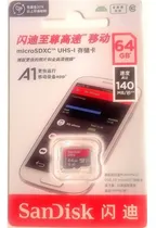 Comprar Tarjeta Memoria Micro Sd Sandisk Ultra 64gb Clase 10 140mb\u002Fs