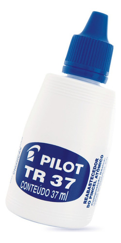 Tinta Refil Pincel Atomico Canetao Permanente Tr37 Pilot Cor Azul