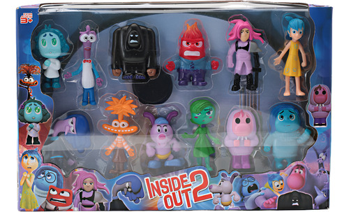 Intensamente 2 Inside Out Disney Pixar Set 12 Figuras Origin