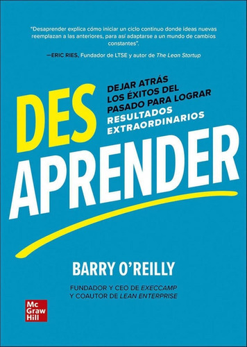 Desaprender, De Oreilly, Barry. Editorial Mcgrawhill En Español