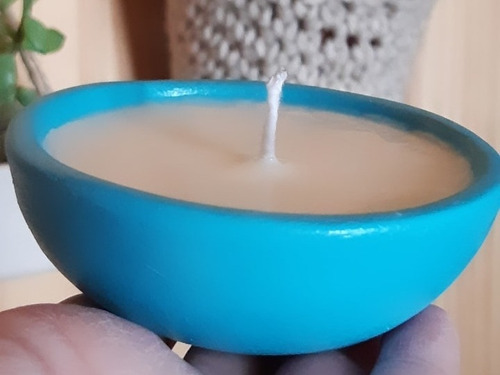 Imagen 4 de 5 de 10 Cuencos N°10 Barro Pintados Para Velas Macetas Souvenir