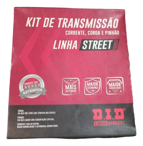 Kit Did Transmision Yamaha Xtz 250 Oring (13-39) Completo