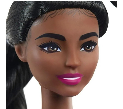 Imagem 2 de 7 de Barbie Fashionista 146 Negra Perna Protética Ms