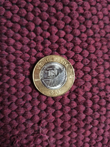 Moneda Mexicana  Centenario De La Fuerza Aérea Mexicana 