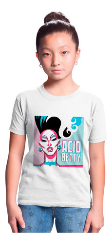 Playera Cuello Redondo De Acid Batty De Drag Race En Oferta