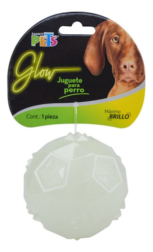 Juguete Para Perro Pelota Brilla En La Obscuridad Fancy Pets Color