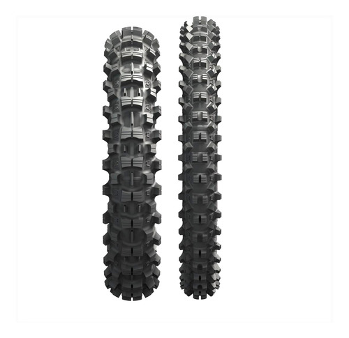 Imagen 4 de 8 de Caucho Para Moto Michelin 100/90-19 57m Starcross 5 Medium