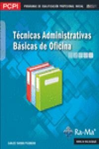 Libro Tã©cnicas Administrativas Bã¡sicas De Oficina (mf09...