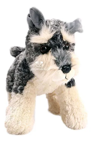 Perro schnauzer peluche hotsell
