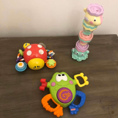 Imagen 1 de 8 de Lote Juguetes Didácticos Bebe