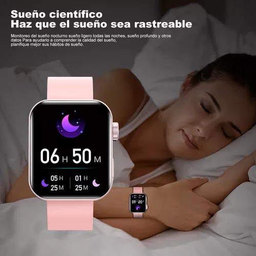 1.72'' Smartwatch Mujer Llamada Bluetooth Reloj Inteligente