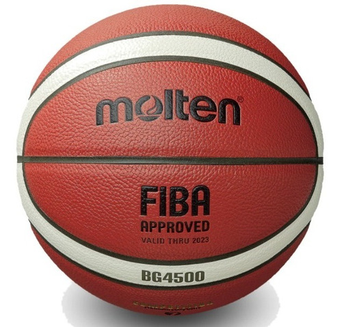 Pelota Basket Molten Bg4500 N°7 Cuero Premium Cts