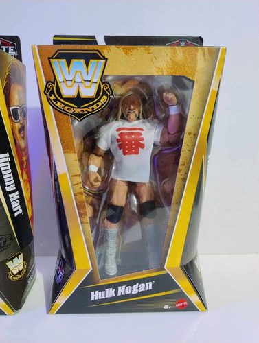 Mattel Wwe Legends Elite Set De Jimmy Hart Y Hulk Hogan