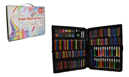 Valija De Crayola Marcadores Colores Y Mas De 168pcs