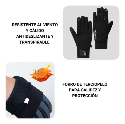 Guantes Deportivos Termicos Invierno Aonijie