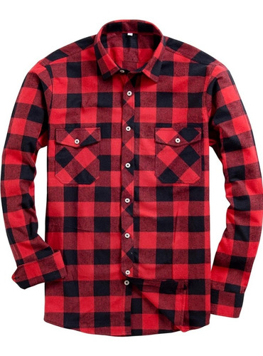 Camisa Leñadora Americana Tallas Grandes 3xl A 8xl Hombre