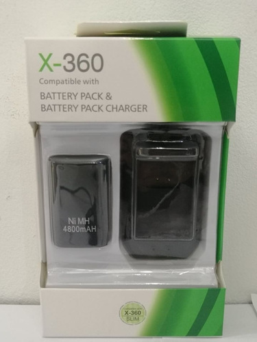 Batería Y Cargador Para Control De Xbox 360