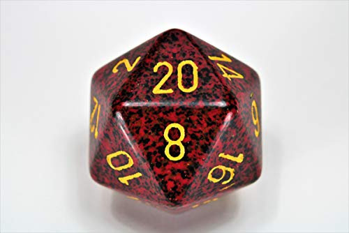 Dado Poliédrico De 20 Caras Chessex, Mercurio Salpicado