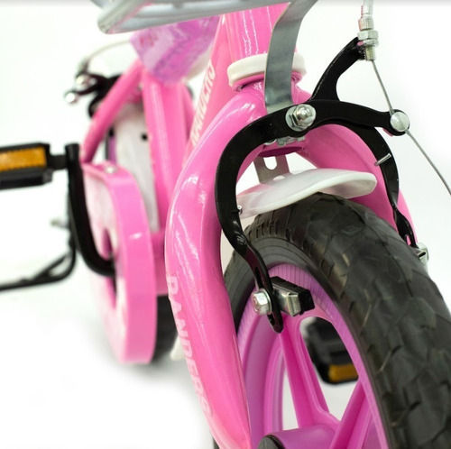 Imagen 3 de 9 de Bicicleta Para Niño Rodado 12 Color Rosa Marca Randers Mg