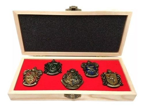 Harry Potter Escuelas Caja Accesorios Pin Broche, Prendedor