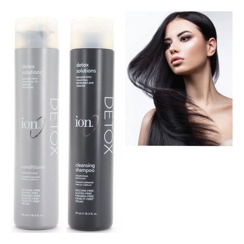 Shampoo Y Acondicionador Ion Detox Limpieza Profunda