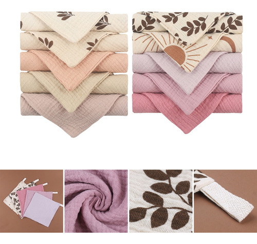 Toallita Absorbente Para Bebés De 10 Unidades, Toalla Facial