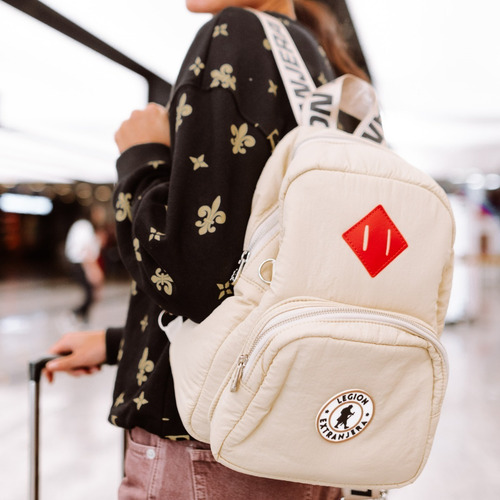 Mochila Alison Cadenas Beige
