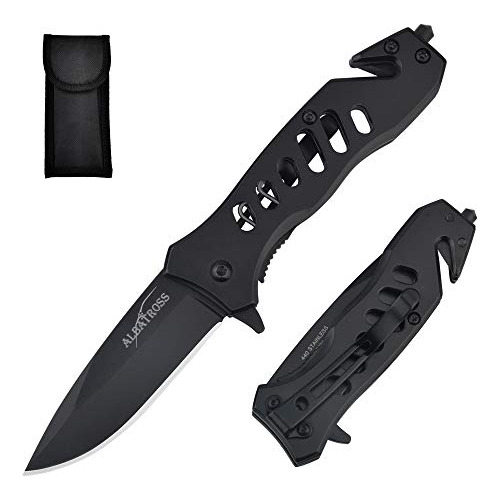 Albatross Edc Cuchillo De Bolsillo Plegable Táctico Cool Sh