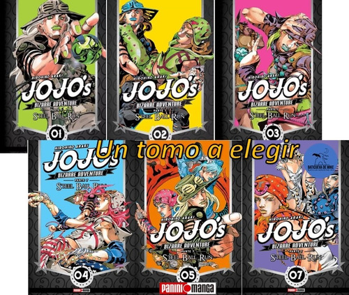 Jojo´s Bizarre Adventure Steel Ball Run 1 Tomo Elegir Panini