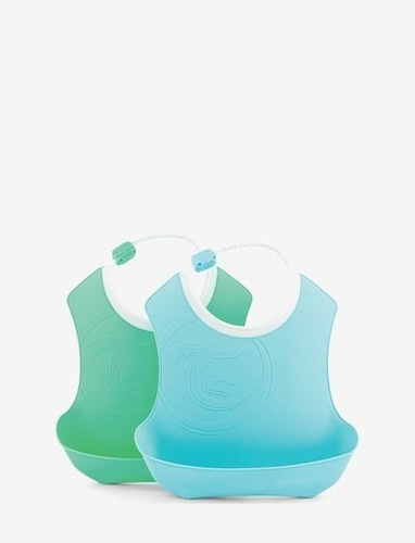 Imagen 2 de 5 de Baberos X2 Twistshake Bibs 4 Meses+ By Maternelle