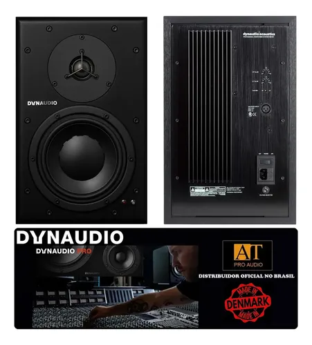 Dynaudio Bm6a Par Monitores De Estúdio Ativos Made Dinamarca