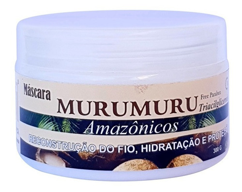 Máscara Hidratação Murumuru Reconstrução Nutriflora 300g