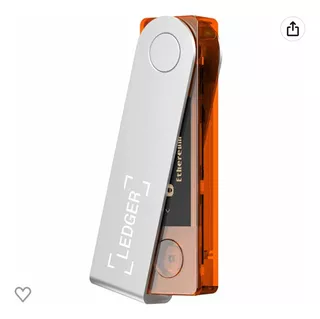 Ledger Nano X - Hardware Wallet Btc Ethe U A Laranja